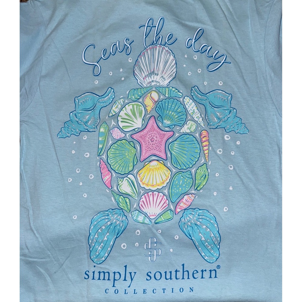 Simply Southern Seas the day T shirt new with tags. Size small